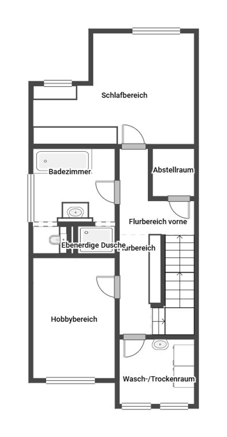 Grundriss Obergeschoss